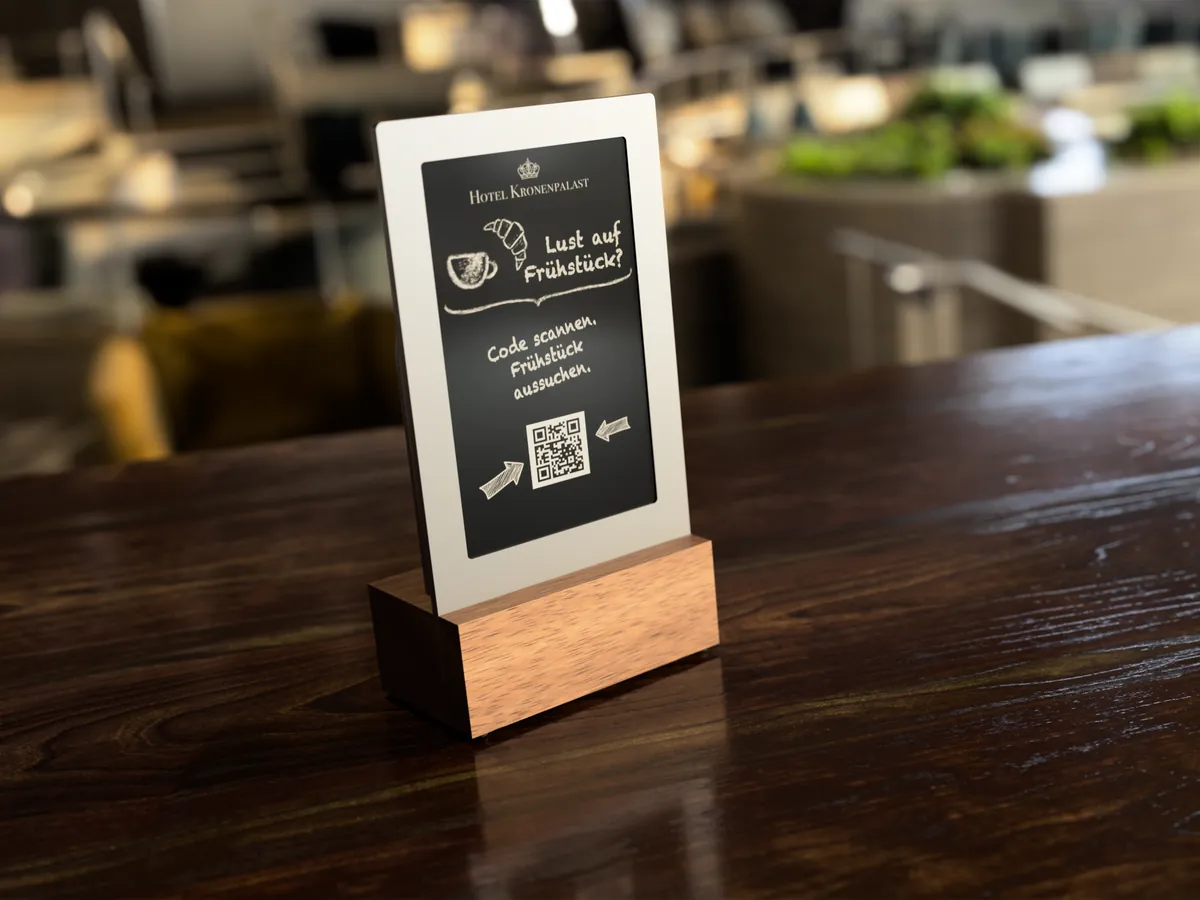Diwa invita a colazione con un QR code